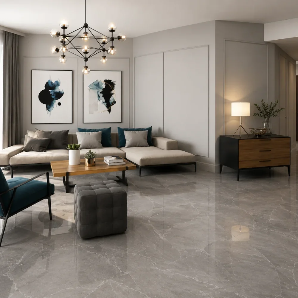 Athena Gris Polished 60x60