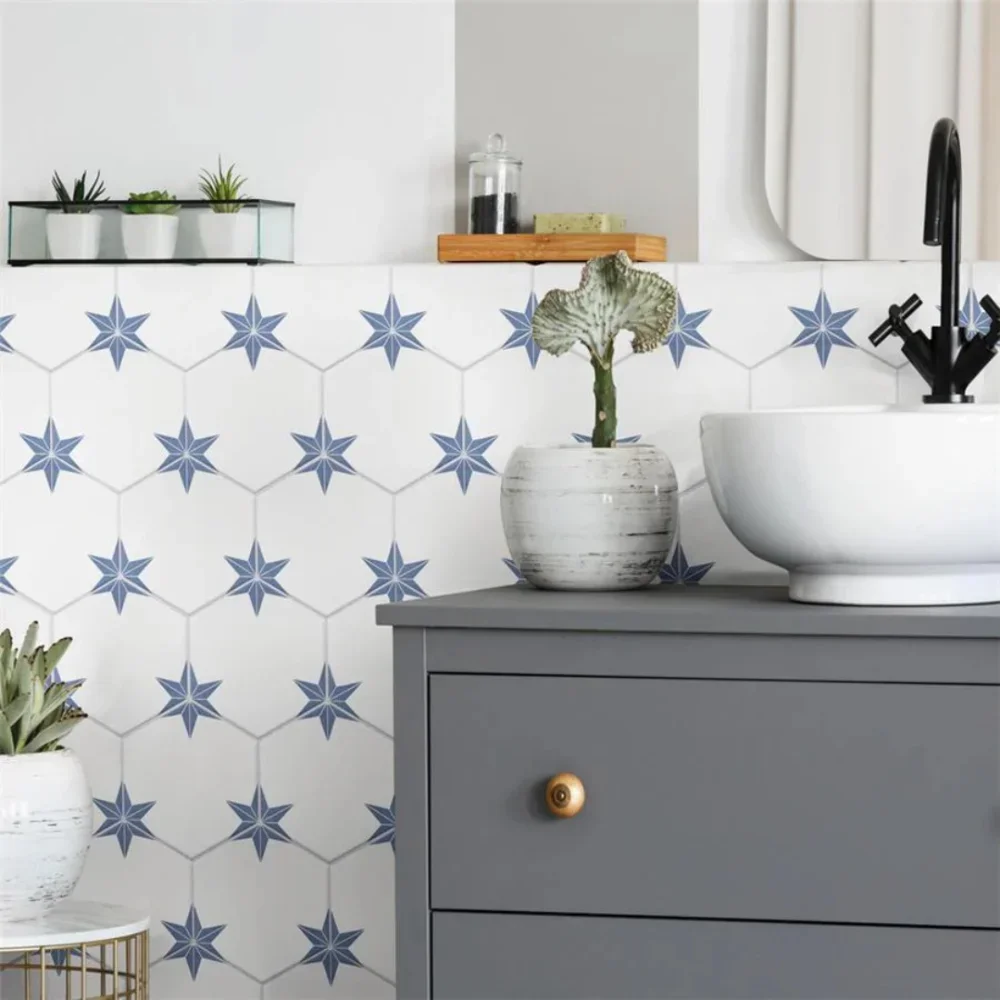Hex Stella Azul 22x25