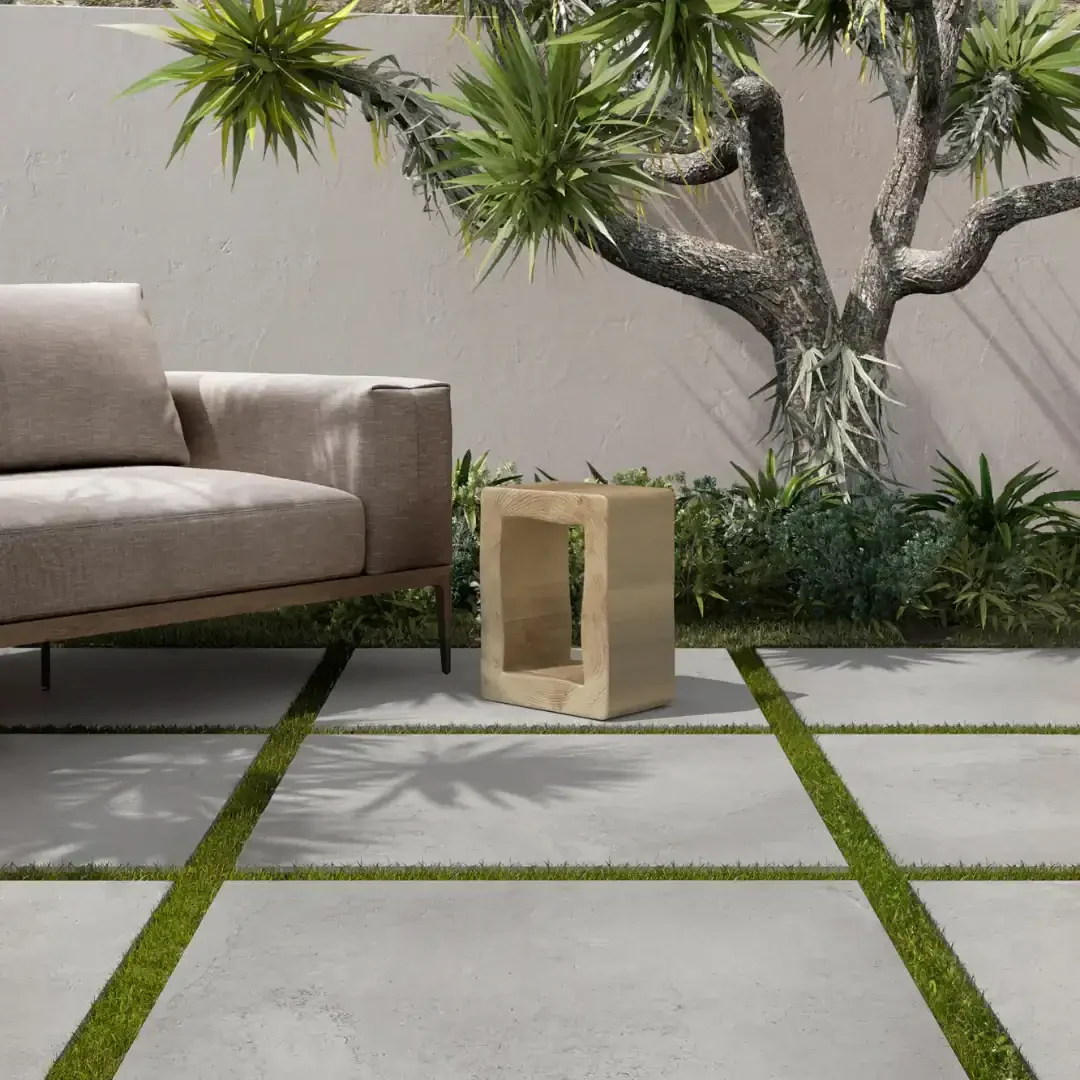Palma Light Grey 90x90