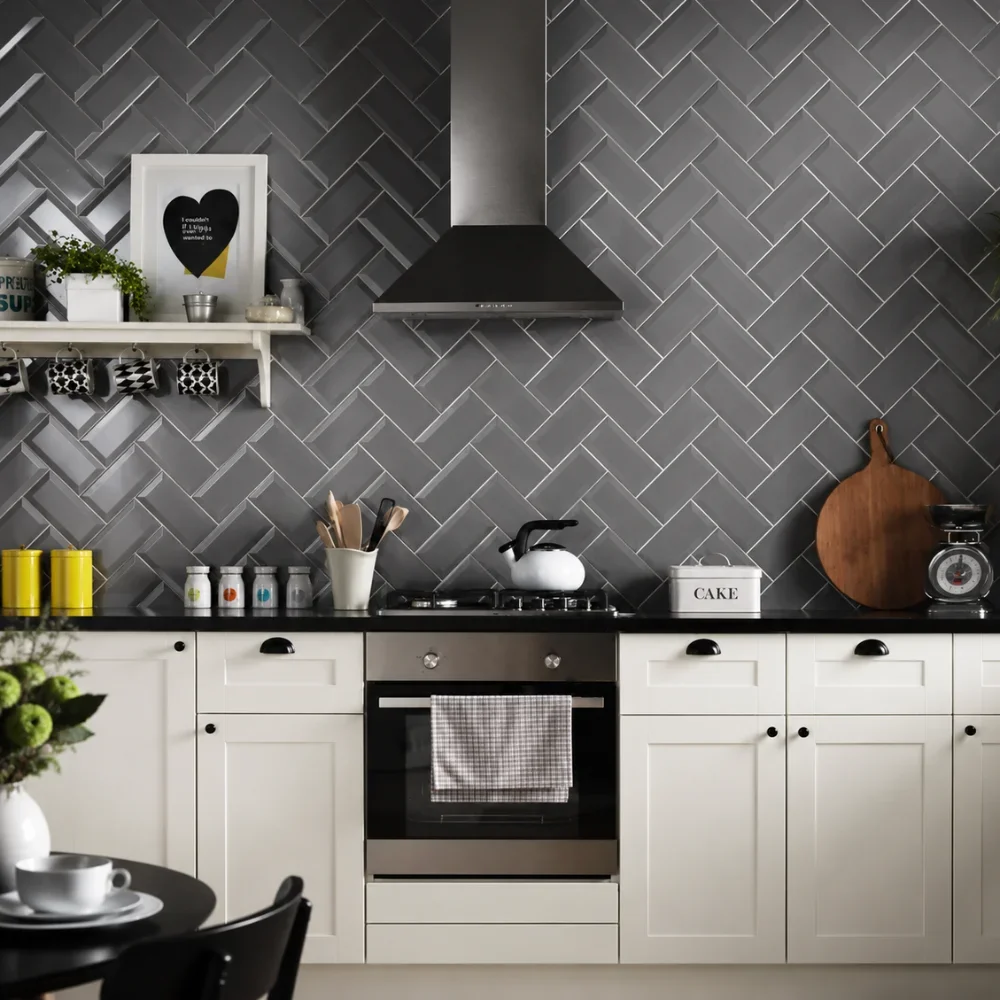 Bevel Grey 10X20