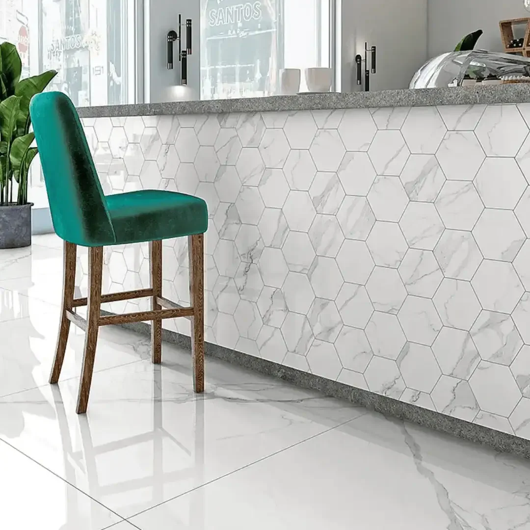 Monarch Hexagonal Matt Mosaic 26.5x27.5