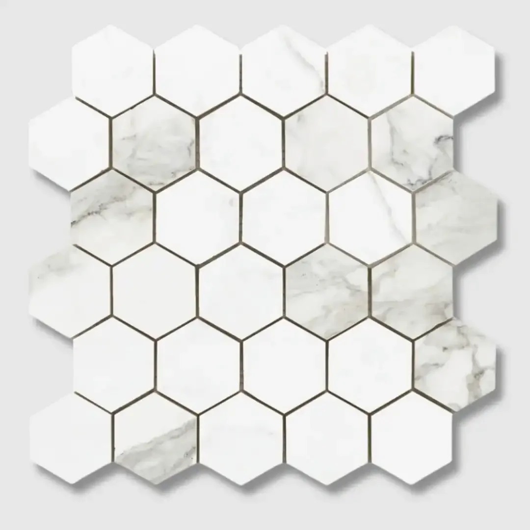 Monarch Hexagonal Matt Mosaic 26.5x27.5